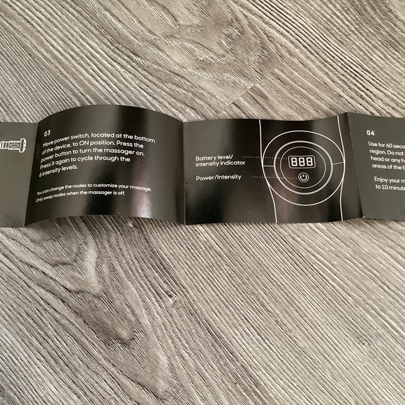 Sharper Image Power Percussion Deep Tissue Massager - Picture 10 of 14